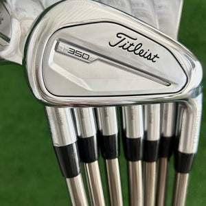 Titleist T350 / T200 23 Forged Iron Set 5-48 / Recoil F4 Stiff Graphite