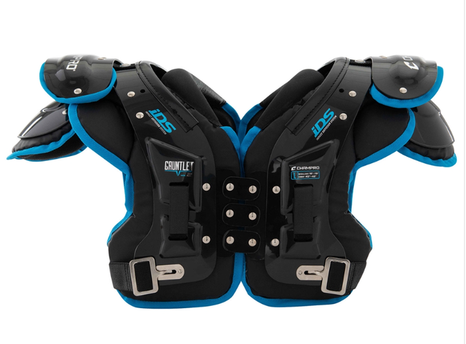 Small Youth Champro Gauntlet Shoulder Pads (New)