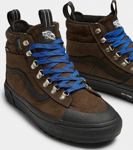 VANS Sk8-Hi DR MTE-2 Shoe Brown Iguchi Blackout Boots men’s size 9 *BRAND NEW*