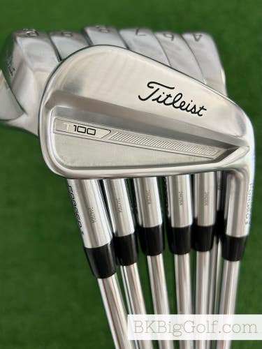 Titleist T100 23 Forged Iron Set 4-P / Project X LZ 6.0 Stiff +1/2