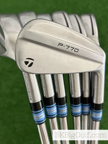 Taylormade P770 25 Forged Iron Set 4-P / Dynamic Gold S400 Stiff