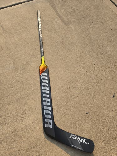 Senior Warrior Ritual V1 SR Regular Goalie Stick 23.5" Paddle (Used)