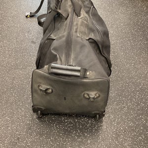 Used GOLF WHEELED TRAVEL BAG Travel Bag Black 11851-S000037694