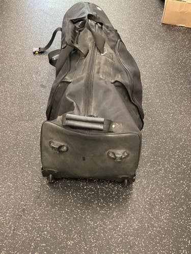 Used GOLF WHEELED TRAVEL BAG Travel Bag Black 11851-S000037694