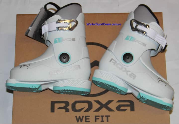 NEW 2026 Roxa Jade 1 girls kids ski boots size 14.5 mondo /US 6 Made in Italy
