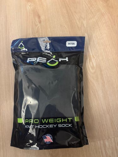 Black Intermediate PRO Socks (New)