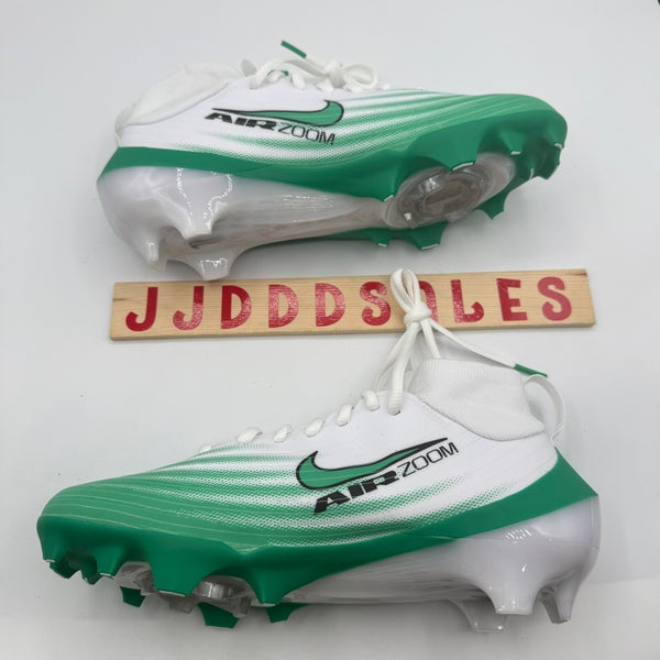Nike Air Zoom Vapor Pro 1 Football Cleats Green White HM8850-100 Men Size 8 New Nike Air Zoom Vapor Pro 1 Football Cleats Green White HM8850  main image 4