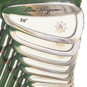 Ben Hogan Apex Plus Forged Iron Set 3-EW,FW LH Apex 4 Stiff Steel Nice Grips