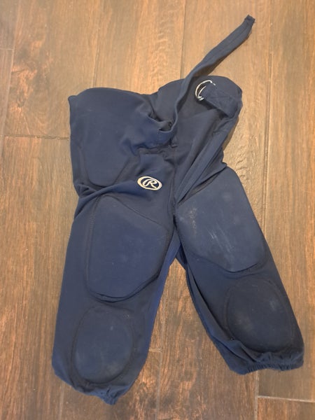 Blue Medium Youth Rawlings Football Game Pants (Used)
