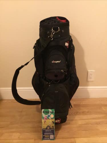Clicgear B3 Cart Golf Bag with 14-way Dividers & Rain Cover