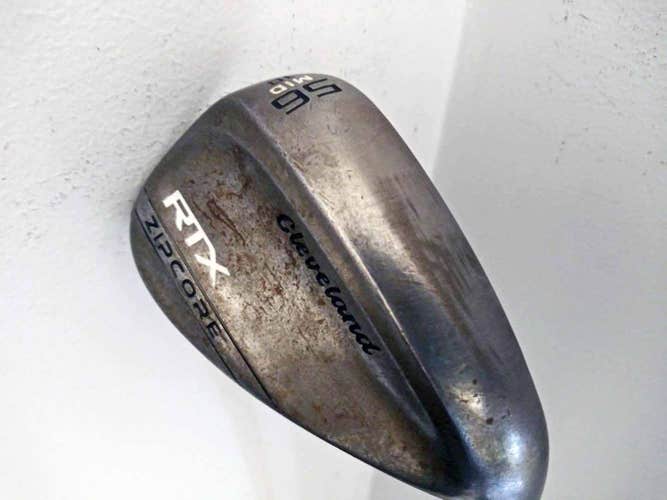 Cleveland RTX ZipCore MID Wedge 56* 10* (Tour Raw, Spinner) Golf Club