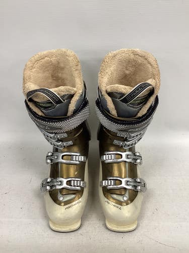 Used Fischer VISION 90 Womens DH Ski Boot Gold 235 MP - J05.5 - W06.5 11851-S000037655