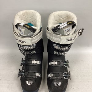 Used Salomon X-PRO ENERGYZER 80W Womens DH Ski Boot Navy Blue 230 MP - J05 - W06 11851-S000037662