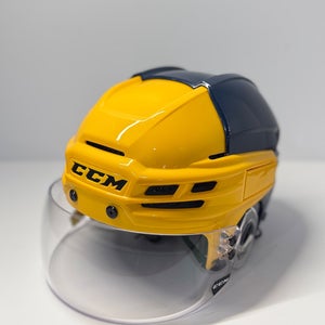 CCM Super Tacks X Medium  Yellow + blue Navy #1062