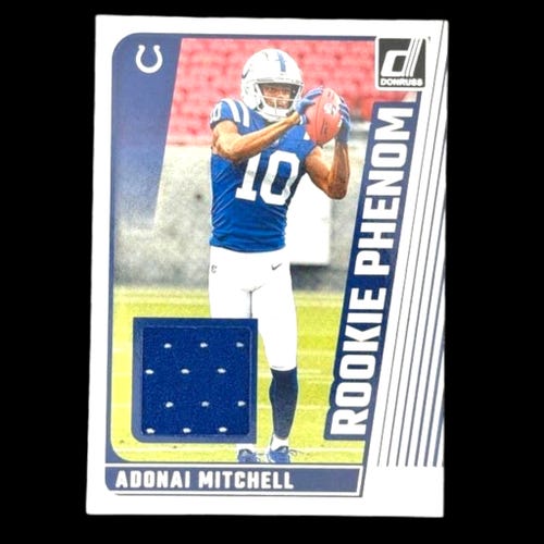 2024 Panini Donruss - Rookie Phenom Jerseys Adonai Mitchell #RPJ-AMI (MEM, RC)