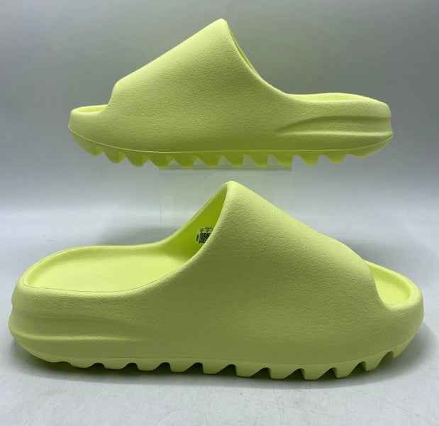NEW WITHOUT BOX Size 13 Glow Green Adidas Yeezy Slide | SidelineSwap | Buy  and Sell on SidelineSwap