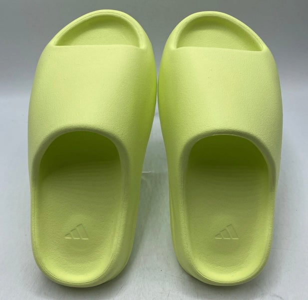 adidas gazelle silver green womens YEEZY Yeezy Slide "Azure"  Stadium Goods