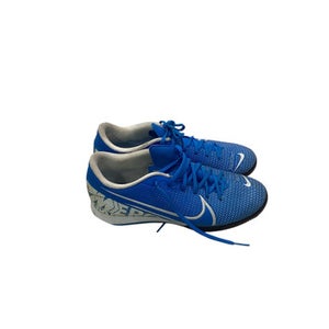 Used Nike MERC Soccer Indoor Shoes Royal Blue Senior 6.5 11347-S000255195