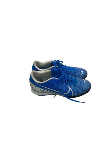 Used Nike MERC Soccer Indoor Shoes Royal Blue Senior 6.5 11347-S000255195