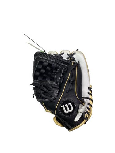 Used Wilson A500 SIREN BB/SB Glove RH Throw Black 12" 11347-S000255188