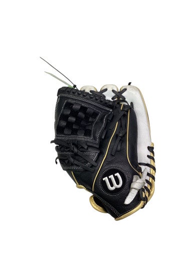 Used Wilson A500 SIREN BB/SB Glove RH Throw Black 12" 11347-S000255188