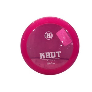 Used Kastaplast KRUT K1 LIME Disc Golf Driver Pink 175g 11347-S000255142