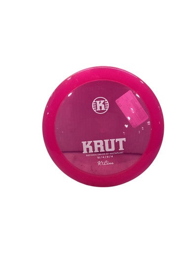 Used Kastaplast KRUT K1 LIME Disc Golf Driver Pink 175g 11347-S000255142