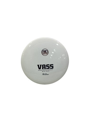 Used Kastaplast VASS K1 LIME Disc Golf Driver White 171g 11347-S000255146