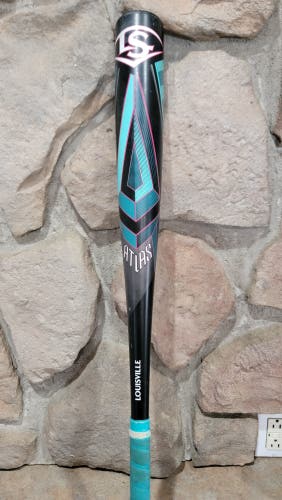 2025 Louisville Slugger Atlas Alloy BBCOR Certified Bat (-3) 28 oz 31" (Used)