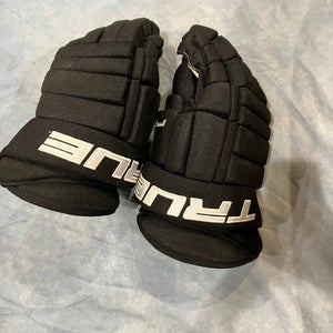 Black Senior True Pro 4-Roll Gloves 14" (Used)