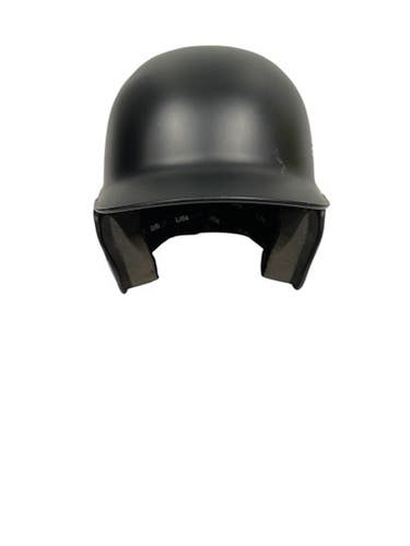 Used Adidas JR HELMET Batting Helmet No Mask Black One Size 11847-S000029350