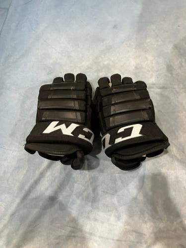 Black Senior CCM HG97 Gloves 14" (Used)