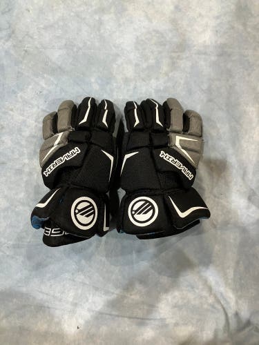 Black Maverik Charger Lacrosse Gloves 10" (Used)