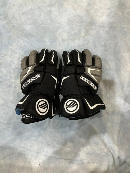 Black Maverik Charger Lacrosse Gloves 10" (Used)