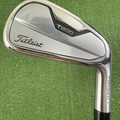 Titleist 2021 T200 4 Iron Dynamic Gold 105 Tour Issue S400 Stiff Flex +1/2 Long
