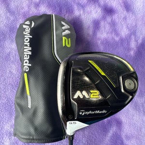 Men's TaylorMade M2 Driver Left Hand Stiff Flex 9 Loft (Used)