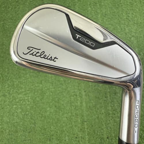 Titleist 2021 T200 6 Iron Dynamic Gold 105 Tour Issue S400 Stiff Flex +1/2 Long