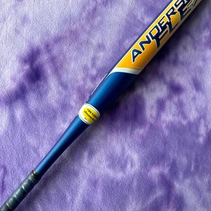 Blue Anderson Flex Alloy Bat (-6) Alloy 28 oz 34" (Used)