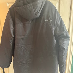 Black Men's XL Spyder Jacket (Used)