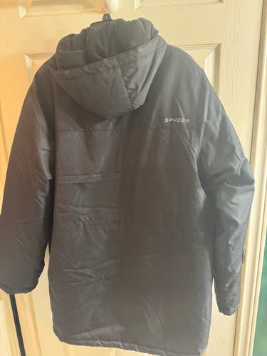 Black Men's XL Spyder Jacket (Used)