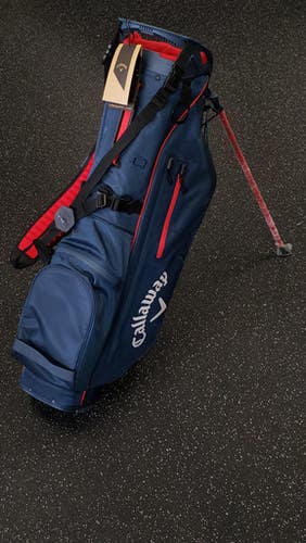 New Callaway Fairway Stand Bag NVY/RED 11849-35C194518614214