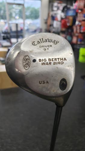 Used Callaway BIG BERTHA WAR BIRD Mens Driver RH 9.0 Degree 11849-S000031582