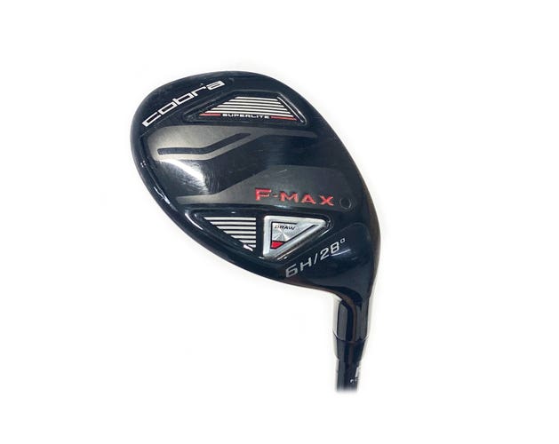 Cobra F-Max Draw Superlite 28* 6 Hybrid/Rescue Superlite 55 Regular Flex