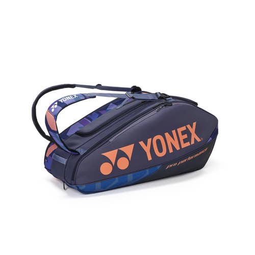 Yonex Pro Racquet Bag 9 PCs, Multi-Compartment 9-Racket Tennis Gear Travel...