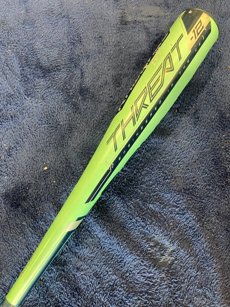 2019 Rawlings Threat Composite Bat USABat Certified (-12) Composite 15 oz 27" (Used)