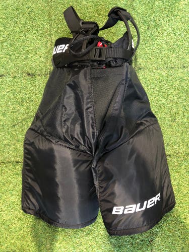 Black Junior Large Bauer Lil Sport Hockey Pants (New)