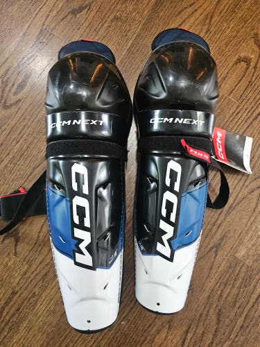 Senior CCM Next 16" Shin Pads (New)