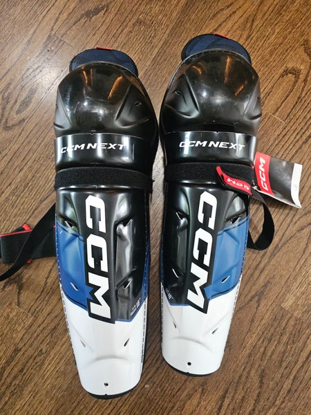 Senior CCM Next 16" Shin Pads (New)