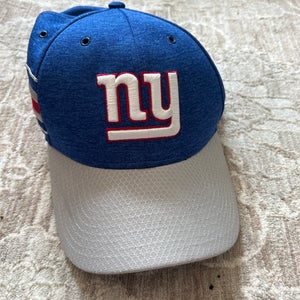 Blue Men's Medium/Large New Era Hat (New)