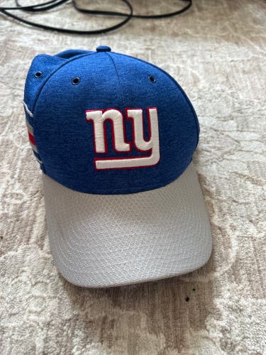 Blue Men's Medium/Large New Era Hat (New)